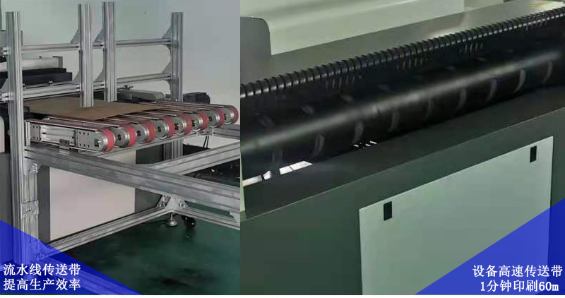 流水線傳送帶，提高生產效率，設備高速傳送帶，1分鐘可以精確打印60米