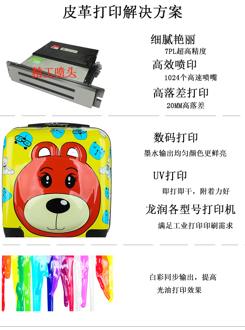 皮革打印解決方案，皮具箱包打印方案